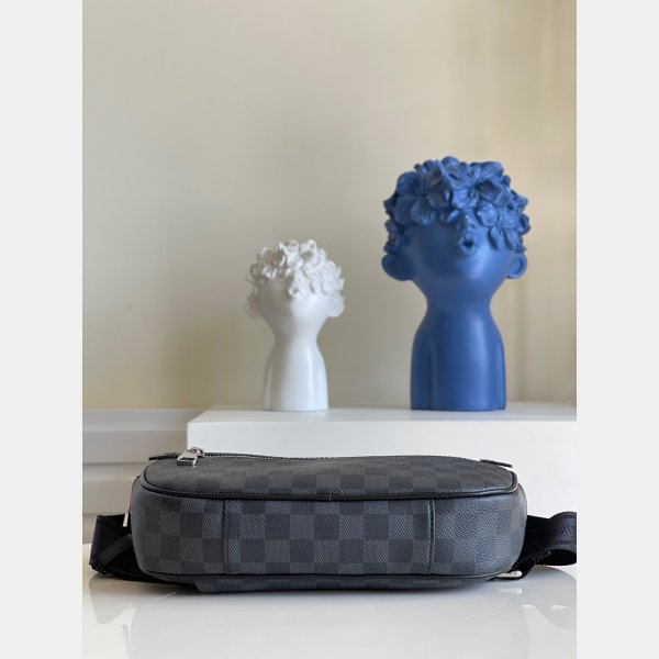 Designer Louis Vuitton Replicas Ambler Damier Grafite Bum N41289 Bag