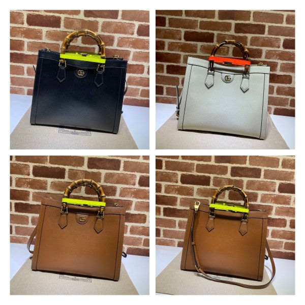 Gucci Best Quality Designer Replica Diana Medium Tote Leather Borse